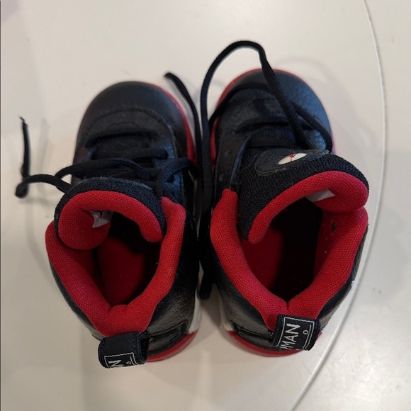 Nike Air Jordon Jumpman Pro Kids Black and Red Sneakers 5 - Picture 5 of 6